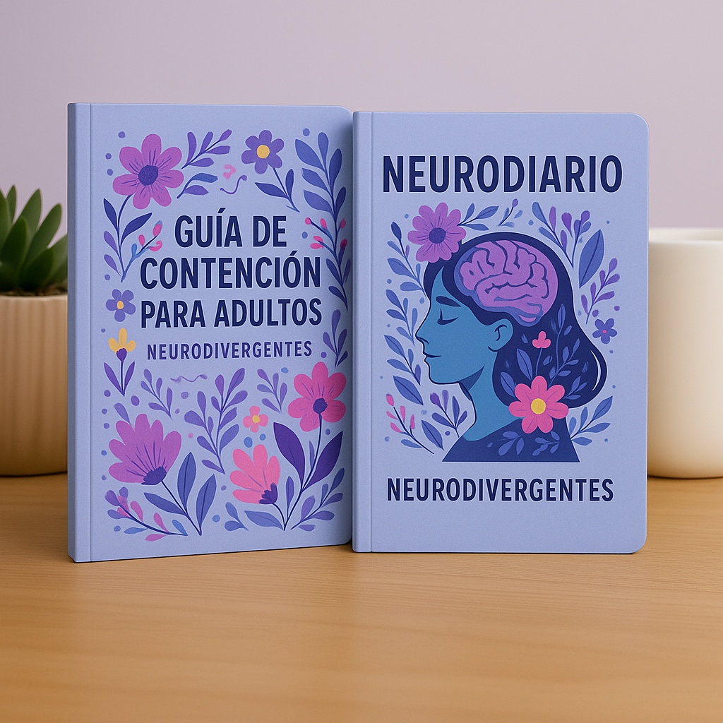Recuperá calma y claridad hoy: guía + diario práctico para neurodivergentes adultos